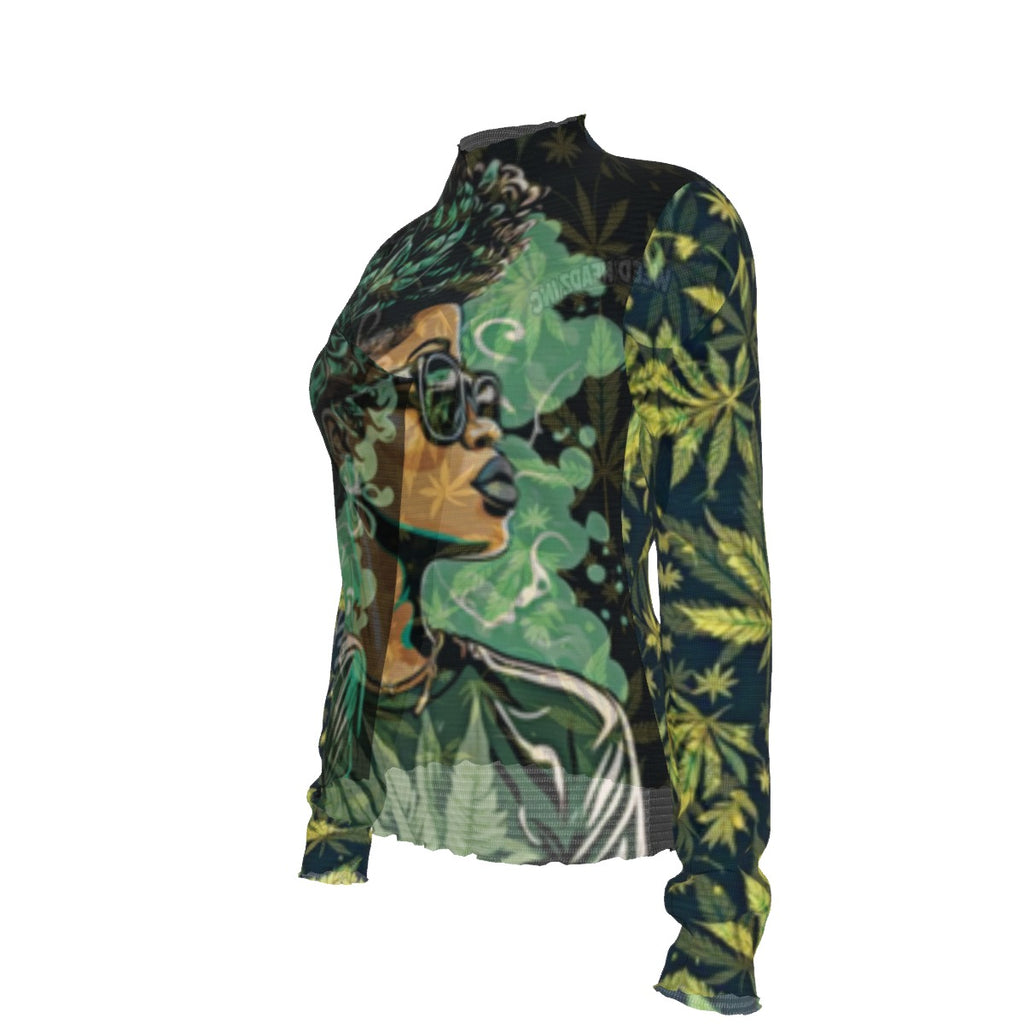 WHI Women's Fire Grace Sheer Blouse
