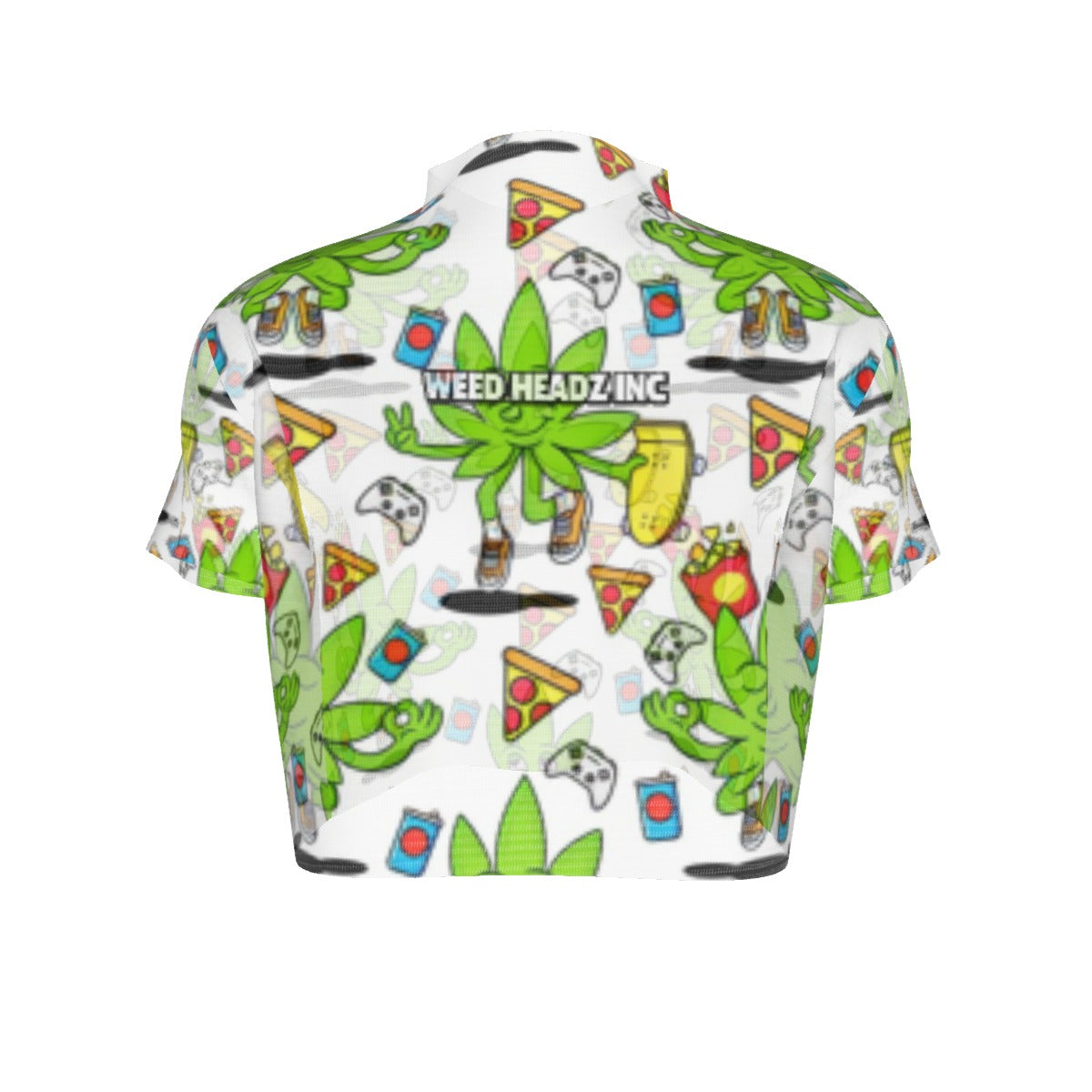 WHI Women's HHS Short Sleeves Sheer Crop Top