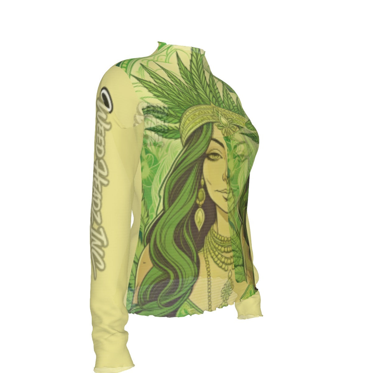 WHI Women's Sweet Mary Sheer Blouse