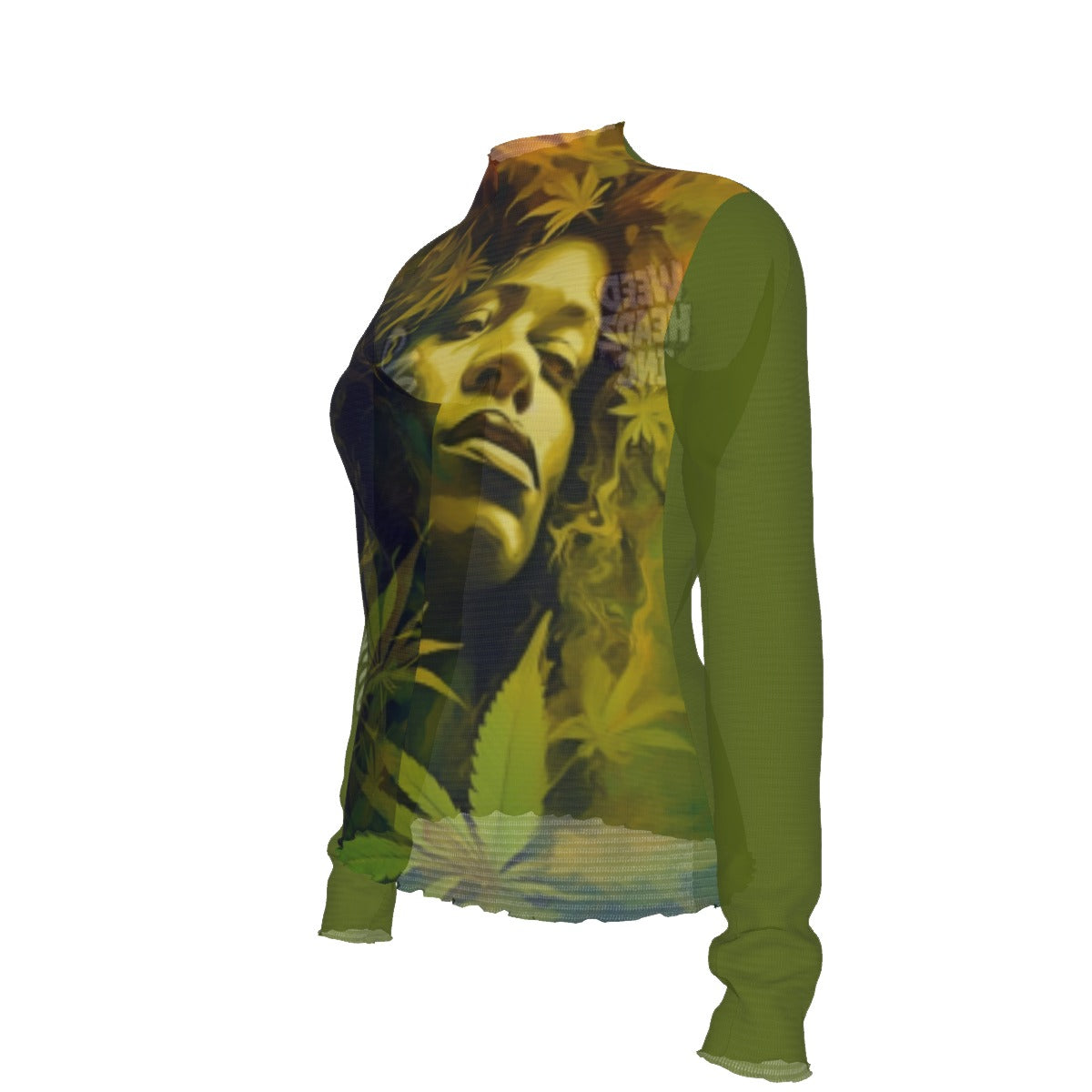 WHI Women's Mari Juana Sheer Blouse