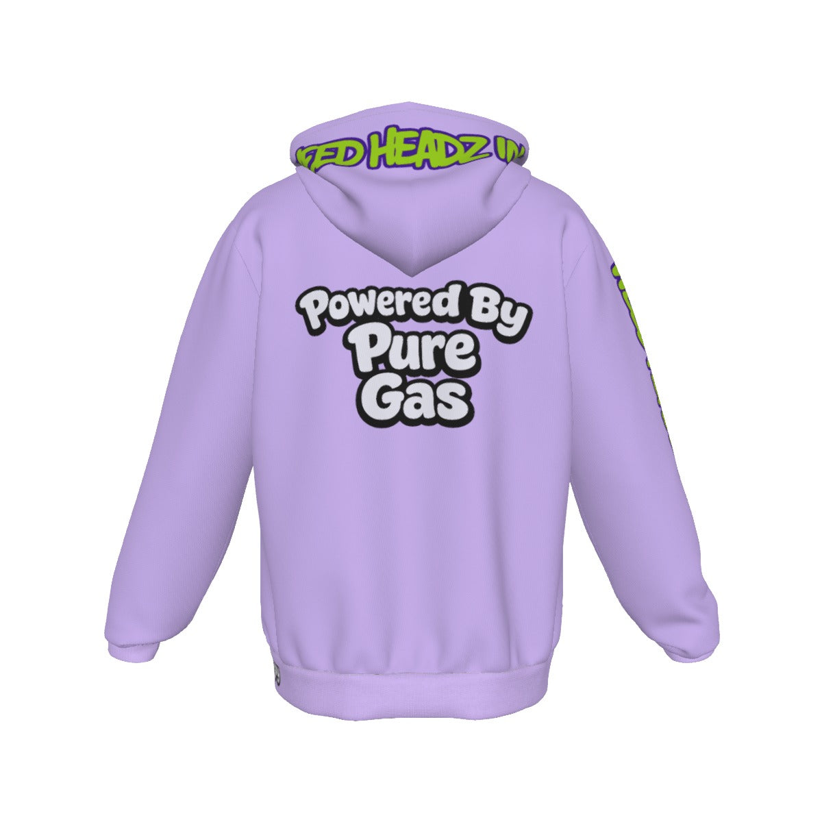 WHI Men's Purp Life Zip Up Hoodie