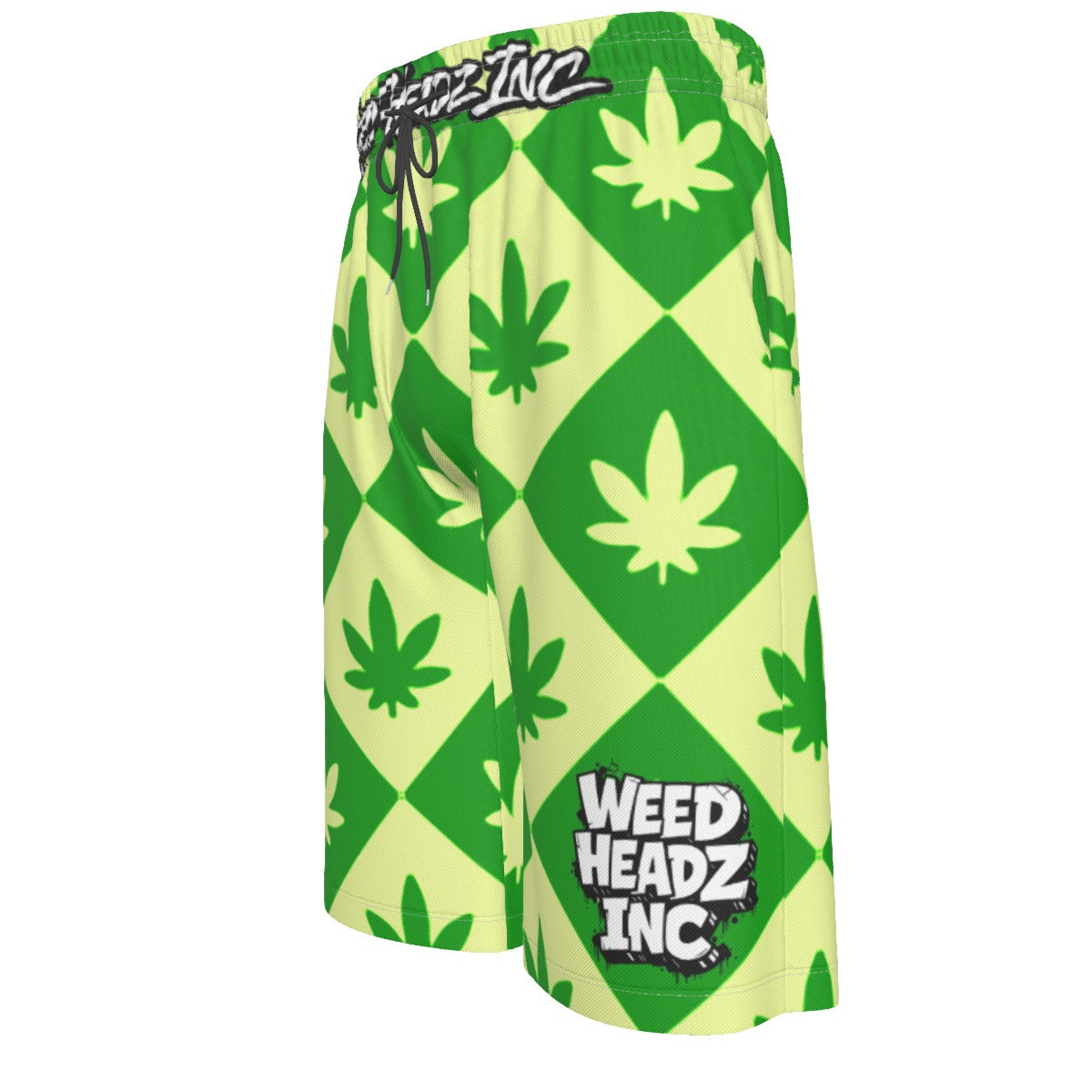 WHI Men's Fresh Mint Over-The-Knee Shorts