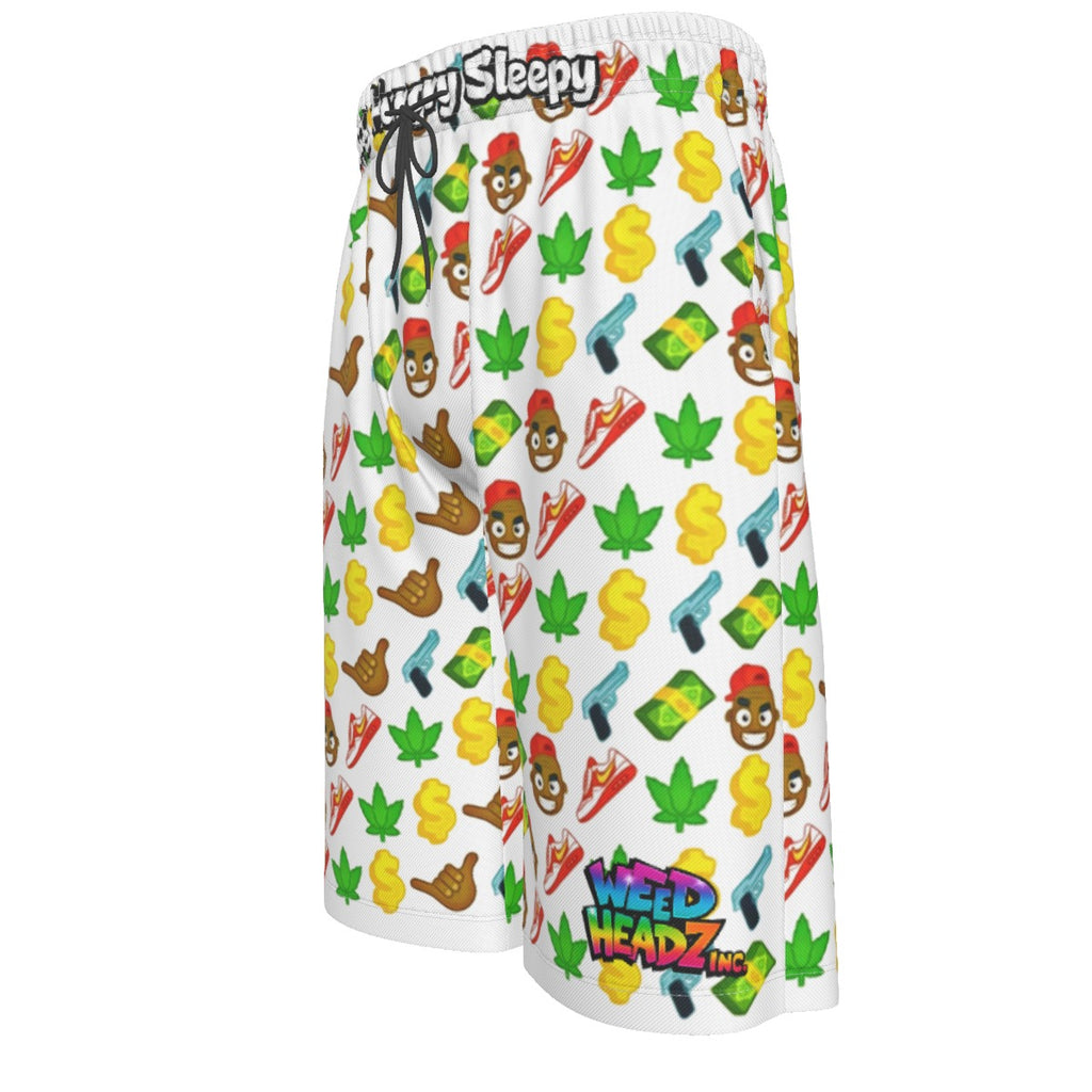 WHI Men's Dizzle Mane Over-The-Knee Shorts