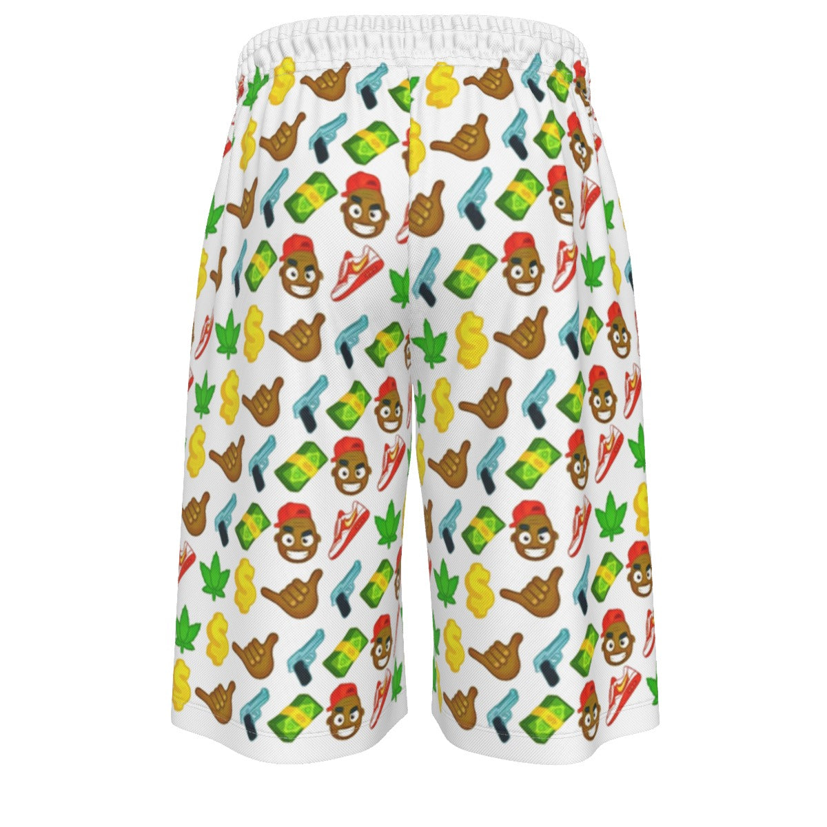 WHI Men's Dizzle Mane Over-The-Knee Shorts
