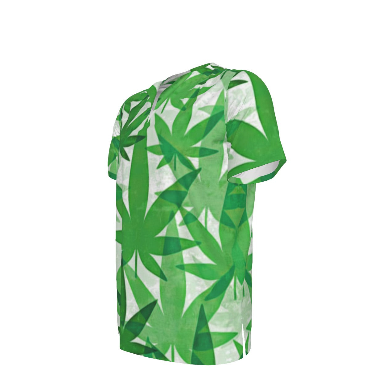WHI Men's Pine Mint Dashiki Shirt