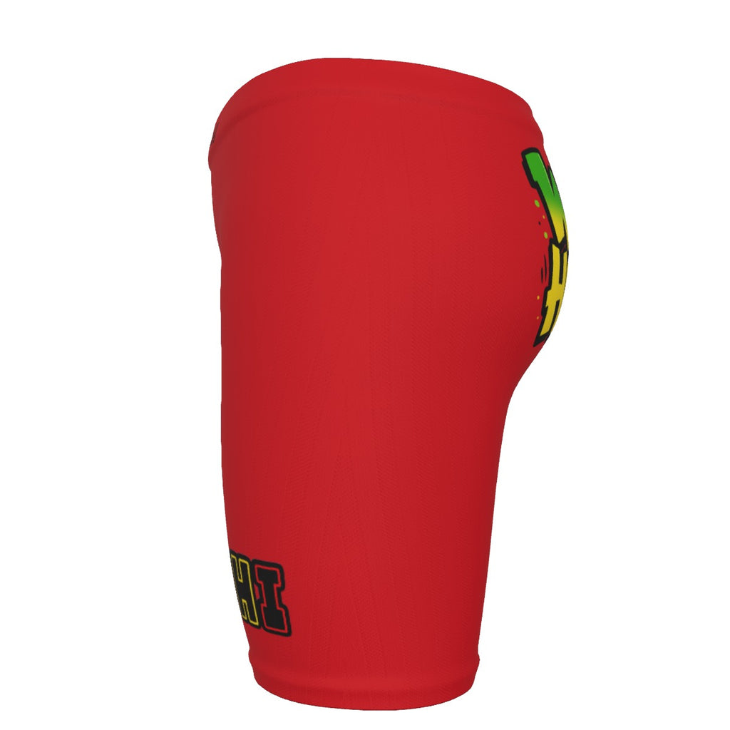 WHI Women's Rasta Wave Biker Shorts