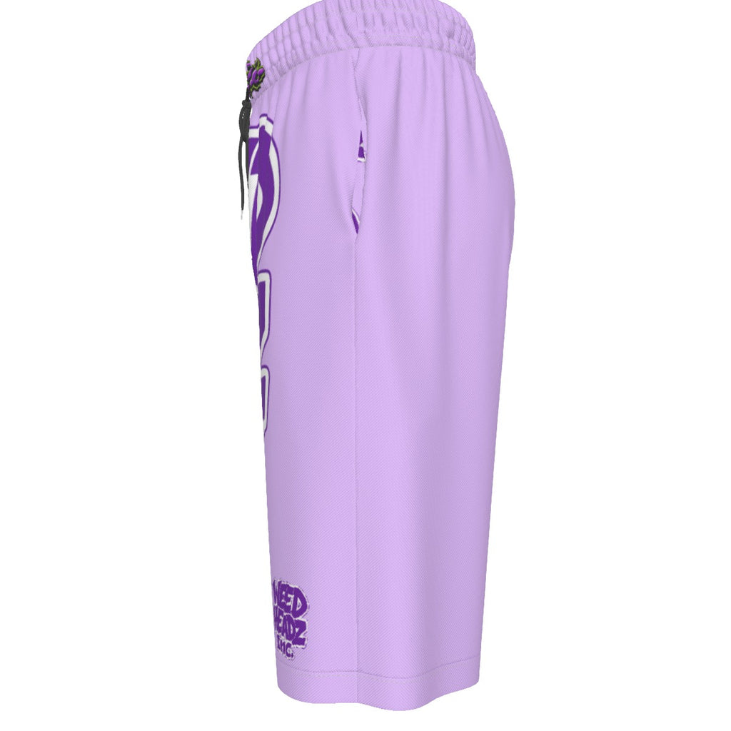 WHI Men's Purp Over-The-Knee Shorts