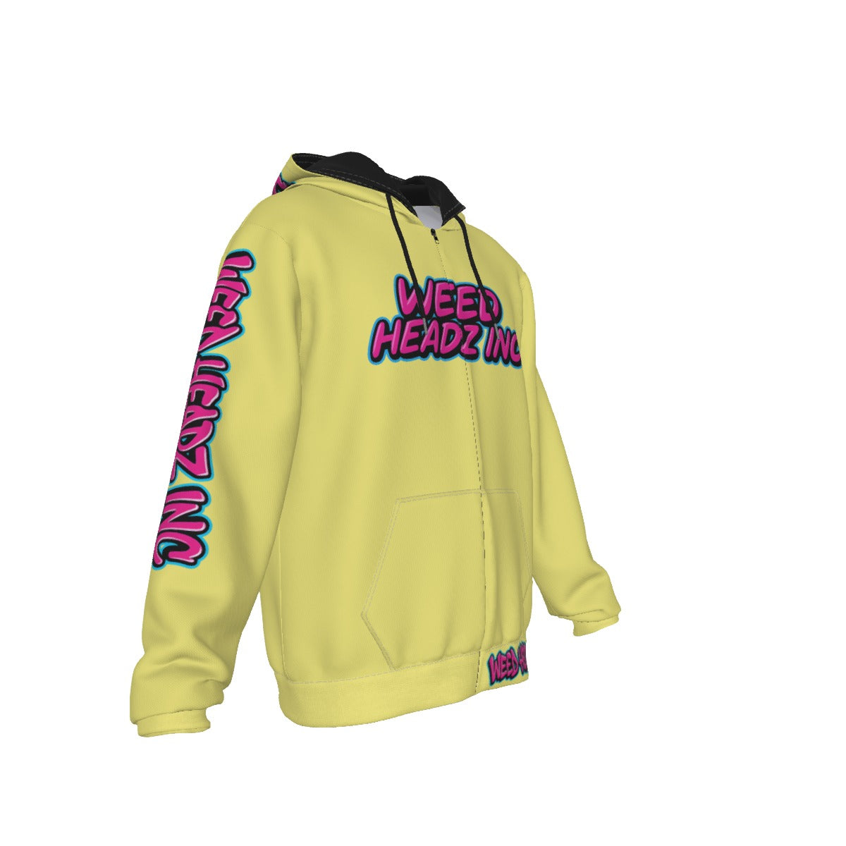 WHI Men's Cake Mix Zip Up Hoodie With Pocket