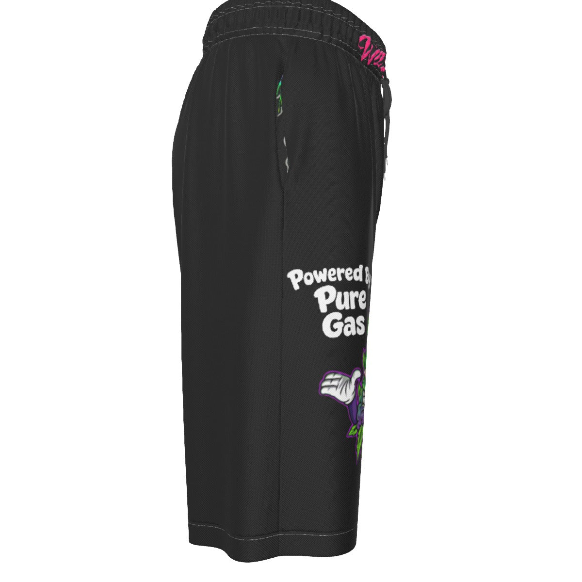 WHI Men's Pure Gas Bud Drip Over-The-Knee Shorts