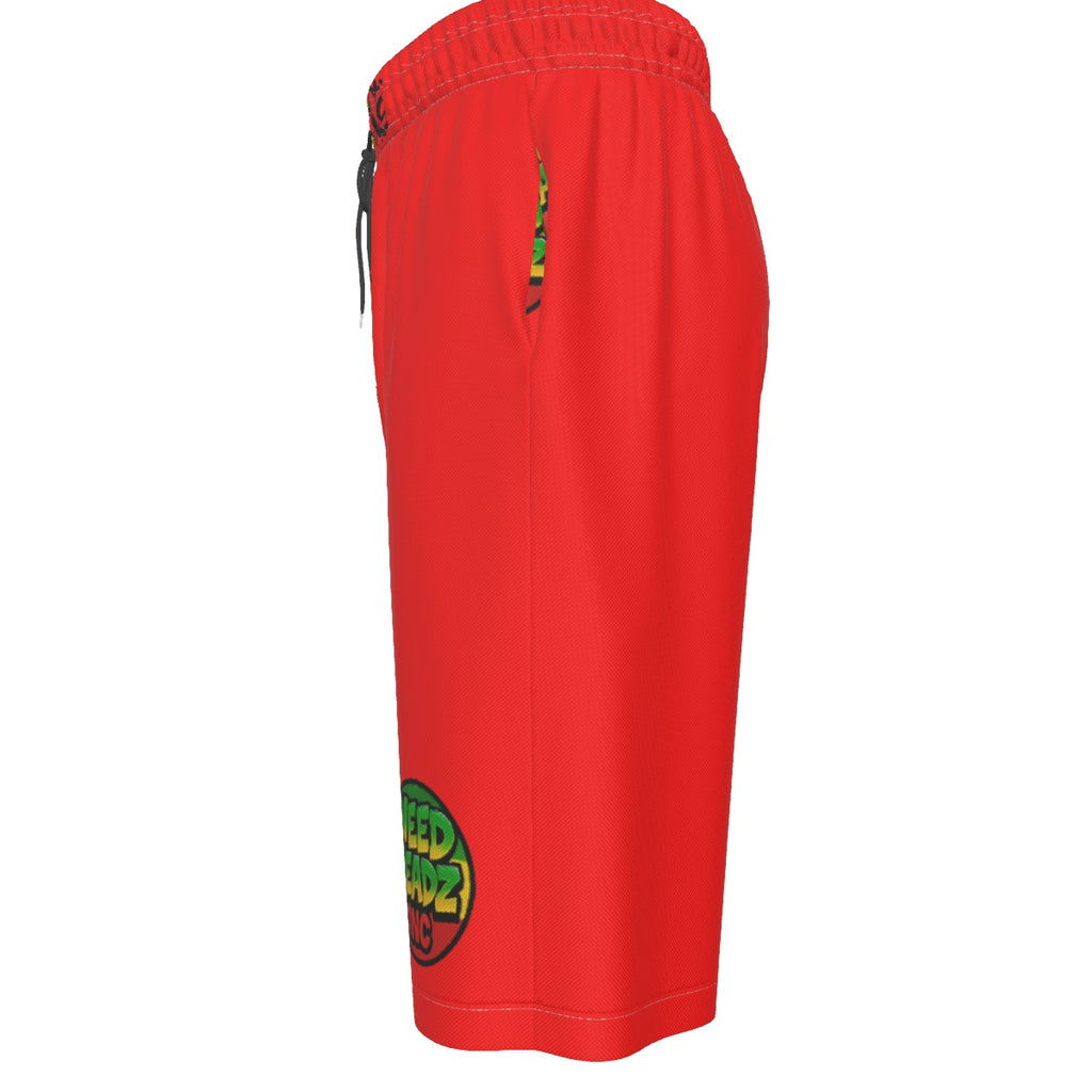 WHI Men's Rasta Life Over-The-Knee Shorts