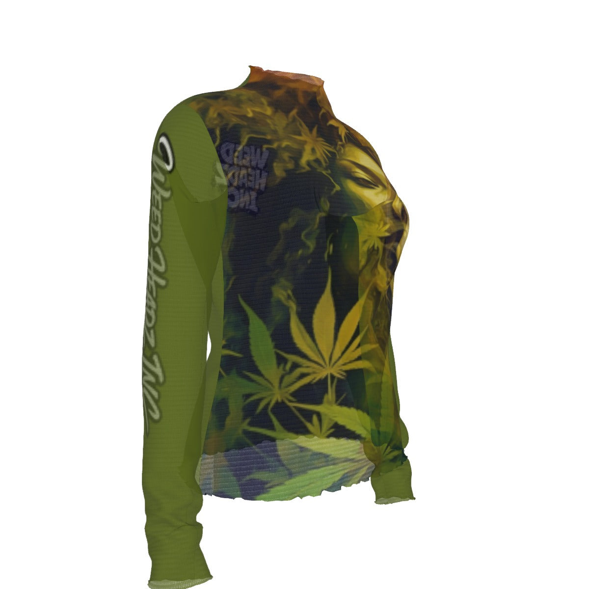 WHI Women's Mari Juana Sheer Blouse