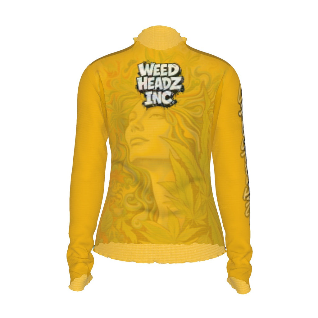 WHI Women's Pineapple Kush Sheer Blouse