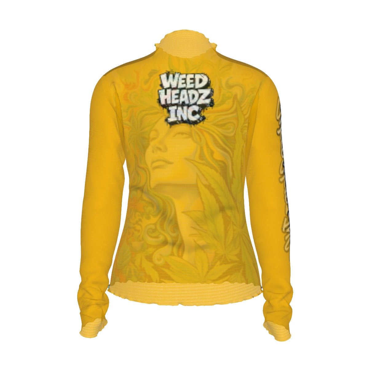 WHI Women's Pineapple Kush Sheer Blouse
