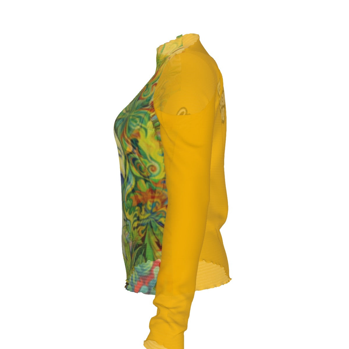 WHI Women's Pineapple Kush Sheer Blouse