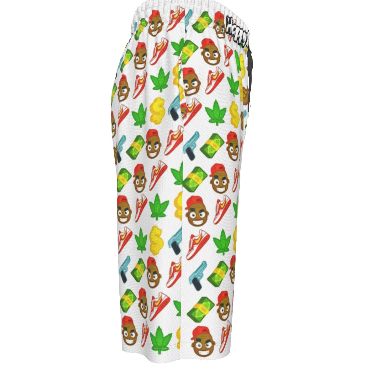 WHI Men's Dizzle Mane Over-The-Knee Shorts