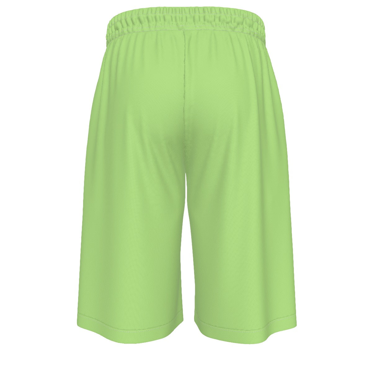 WHI Men's Fire Green Over-The-Knee Shorts