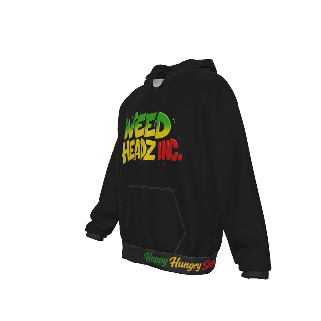 WHI Men's Rasta Luv Zip Up Hoodie