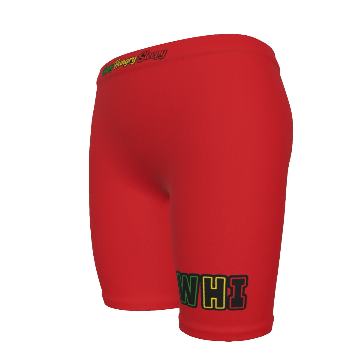 WHI Women's Rasta Wave Biker Shorts