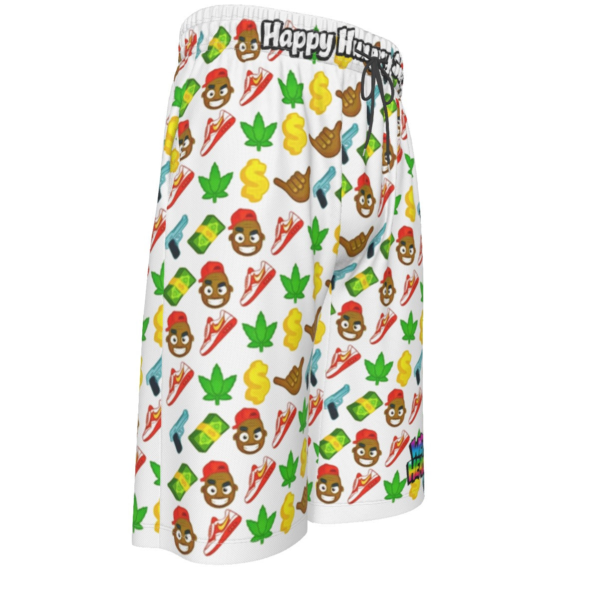 WHI Men's Dizzle Mane Over-The-Knee Shorts