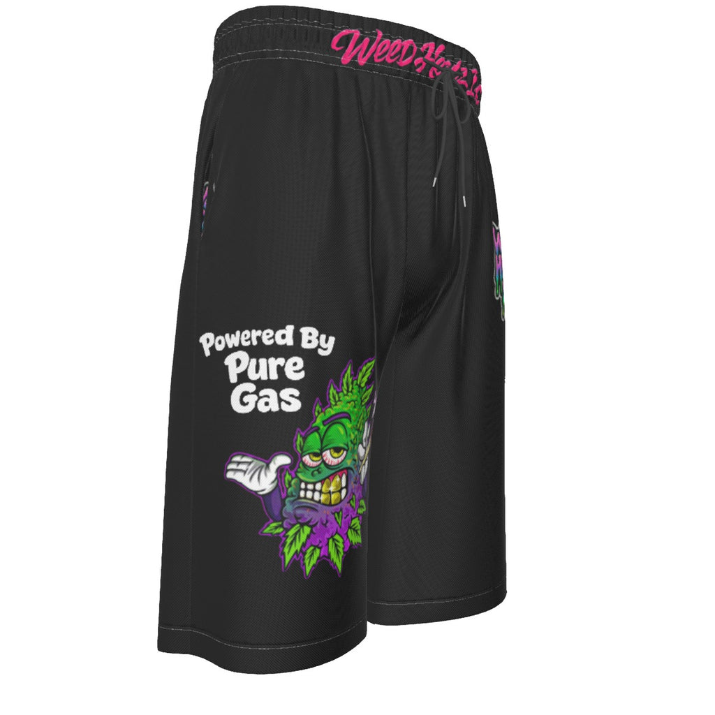 WHI Men's Pure Gas Bud Drip Over-The-Knee Shorts