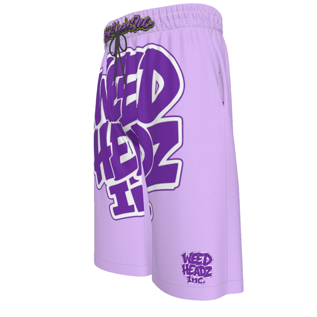 WHI Men's Purp Over-The-Knee Shorts