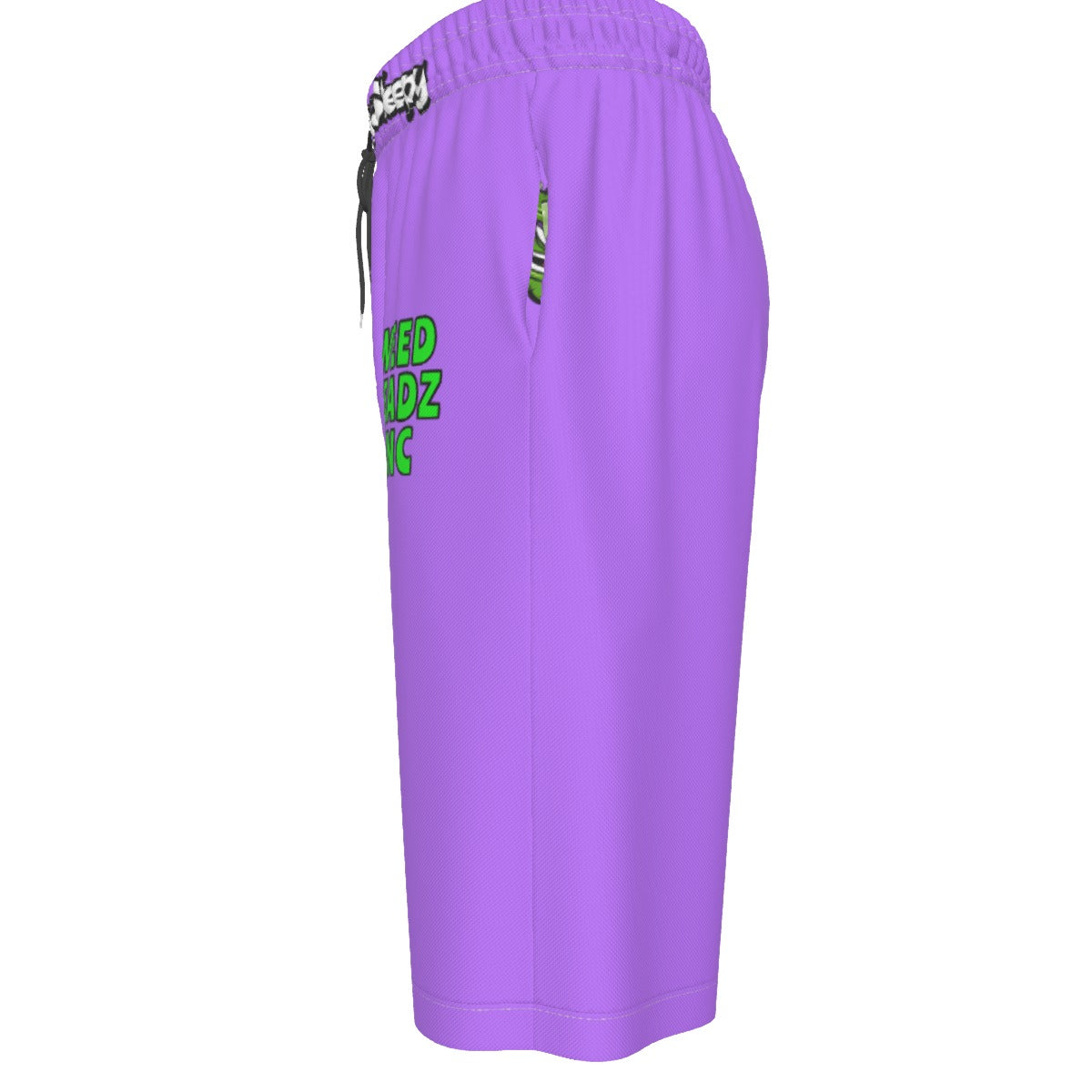 WHI Men's Purp Bud Over-The-Knee Shorts