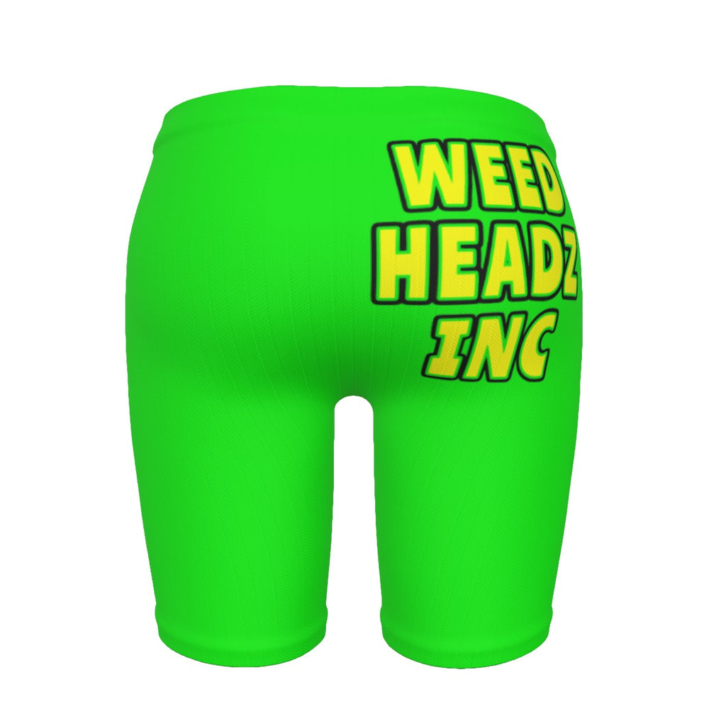 WHI Women's Lemon Lime Biker Shorts