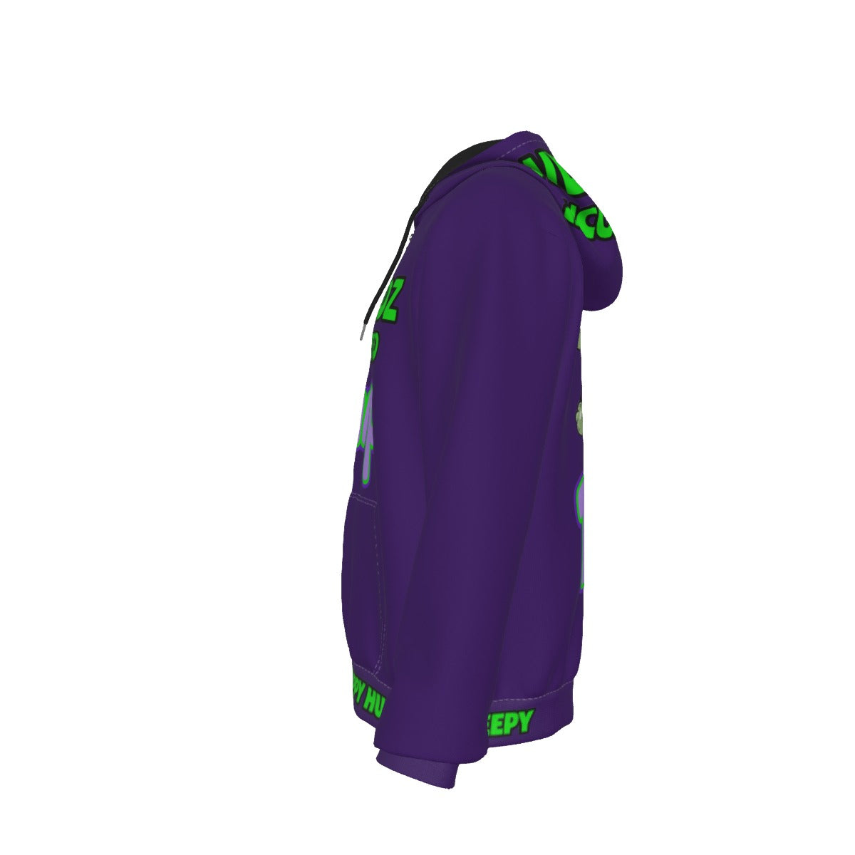 WHI Men's Purp Bud Zip Up Hoodie