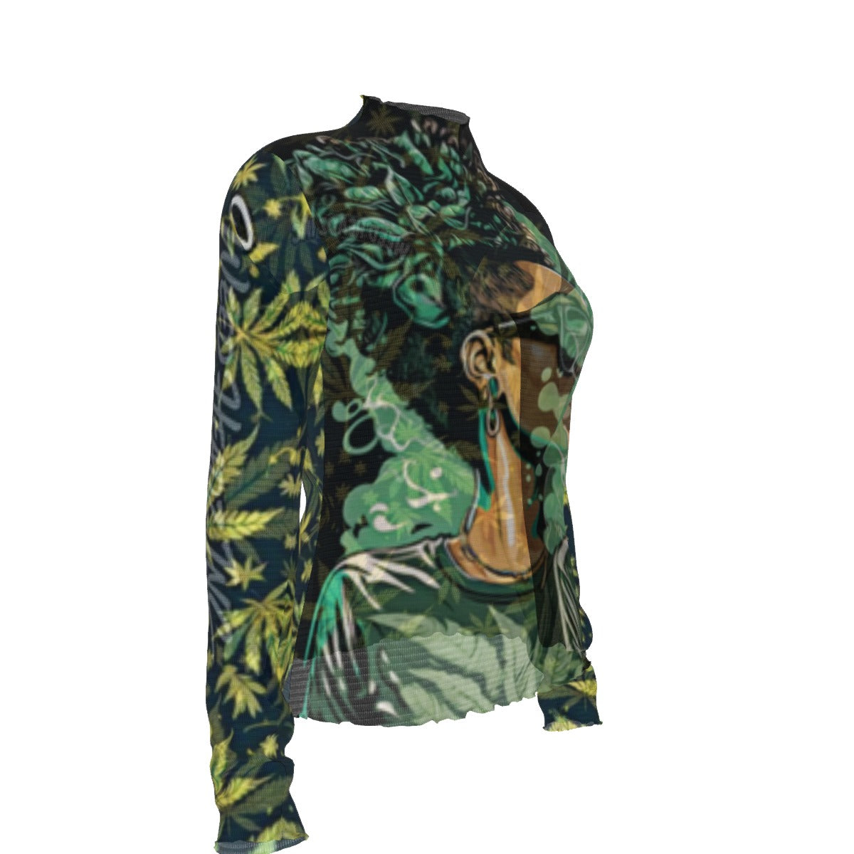 WHI Women's Fire Grace Sheer Blouse