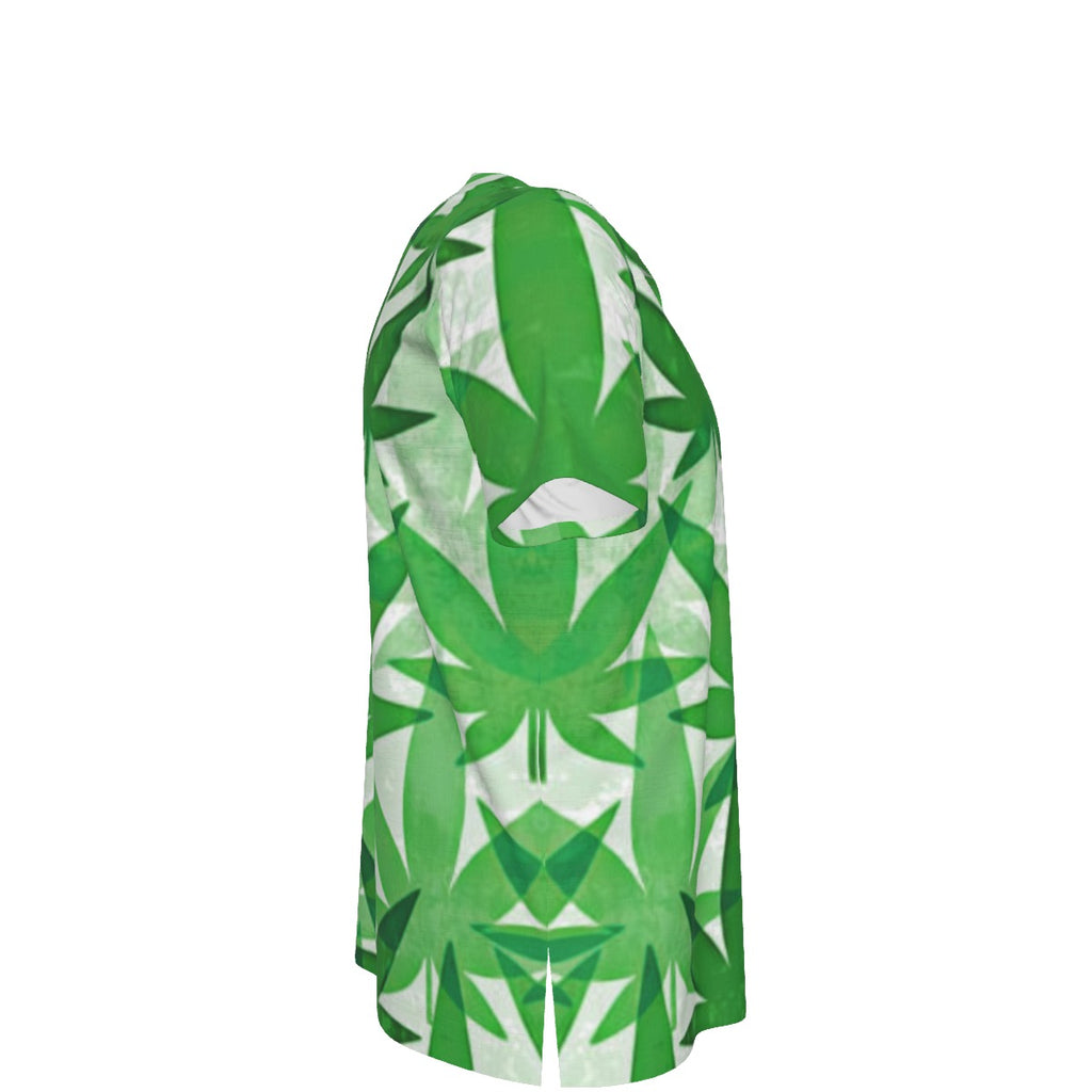 WHI Men's Pine Mint Dashiki Shirt