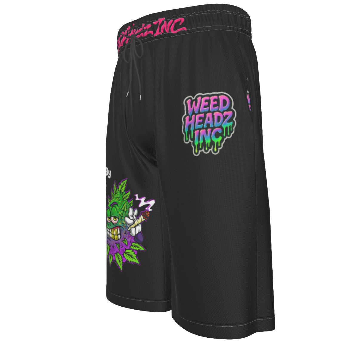 WHI Men's Pure Gas Bud Drip Over-The-Knee Shorts