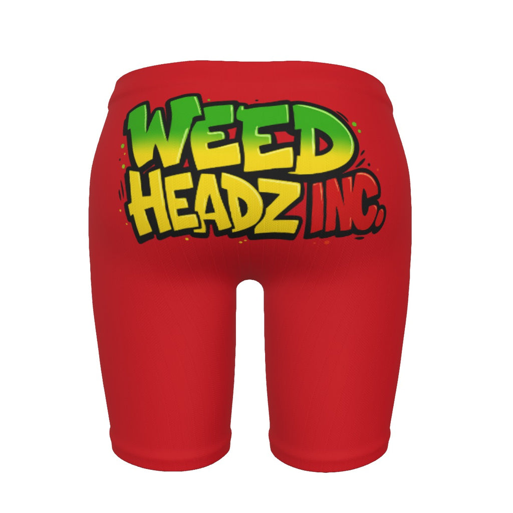 WHI Women's Rasta Wave Biker Shorts