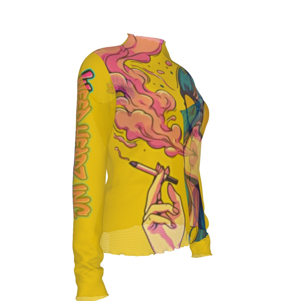 WHI Women's Solo Dreamz Sheer Blouse