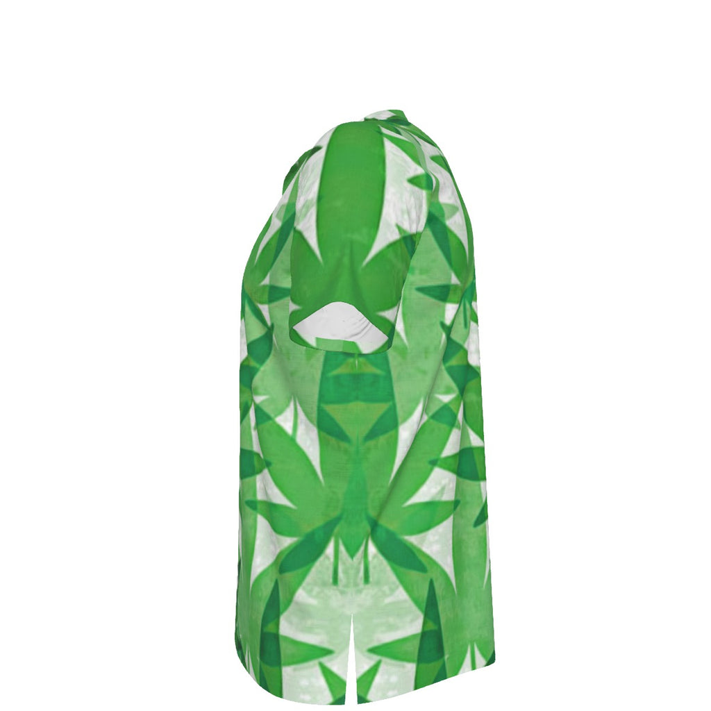 WHI Men's Pine Mint Dashiki Shirt