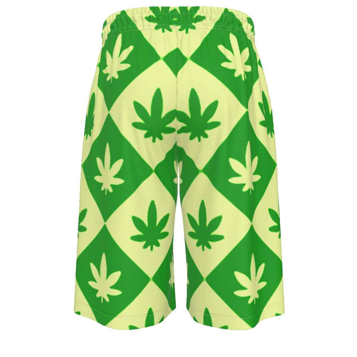 WHI Men's Fresh Mint Over-The-Knee Shorts