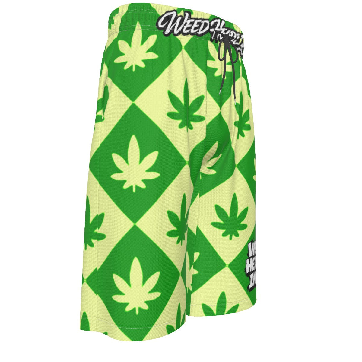 WHI Men's Fresh Mint Over-The-Knee Shorts