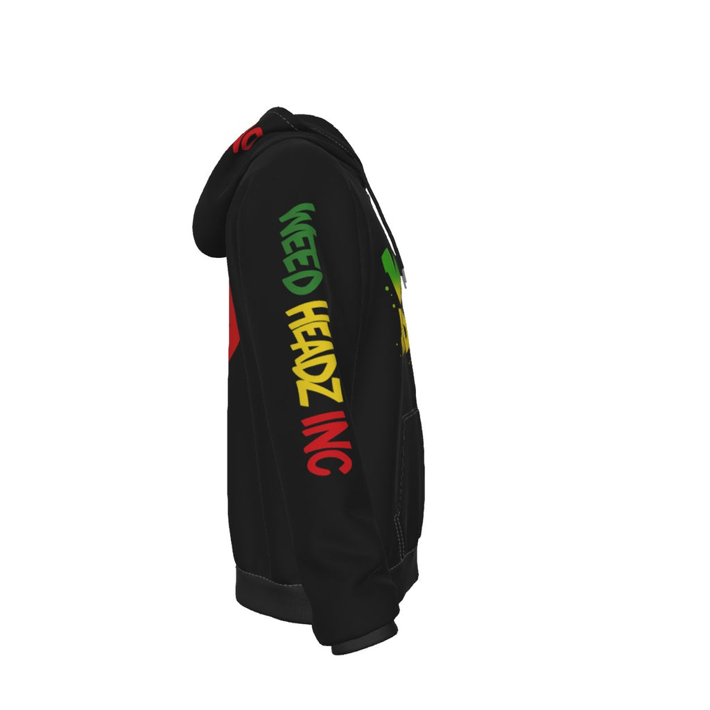 WHI Men's Rasta Luv Zip Up Hoodie