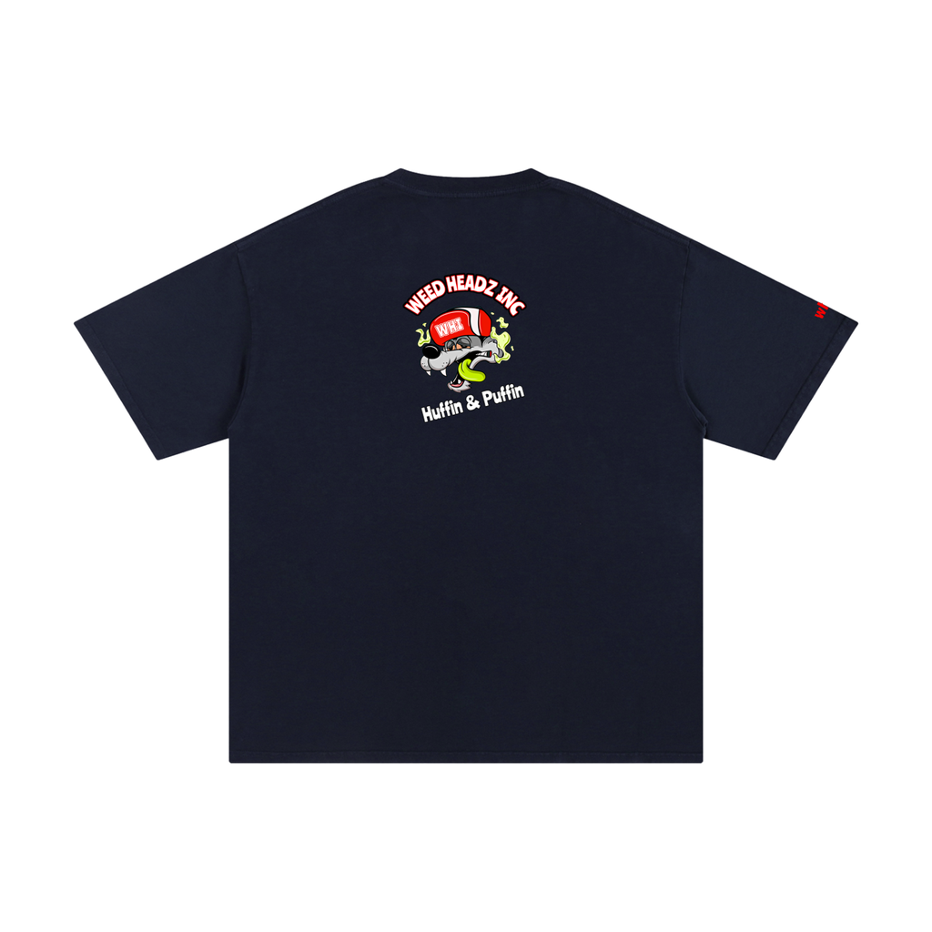 WHI Men's Huffin & Puffin Cotton T-Shirt