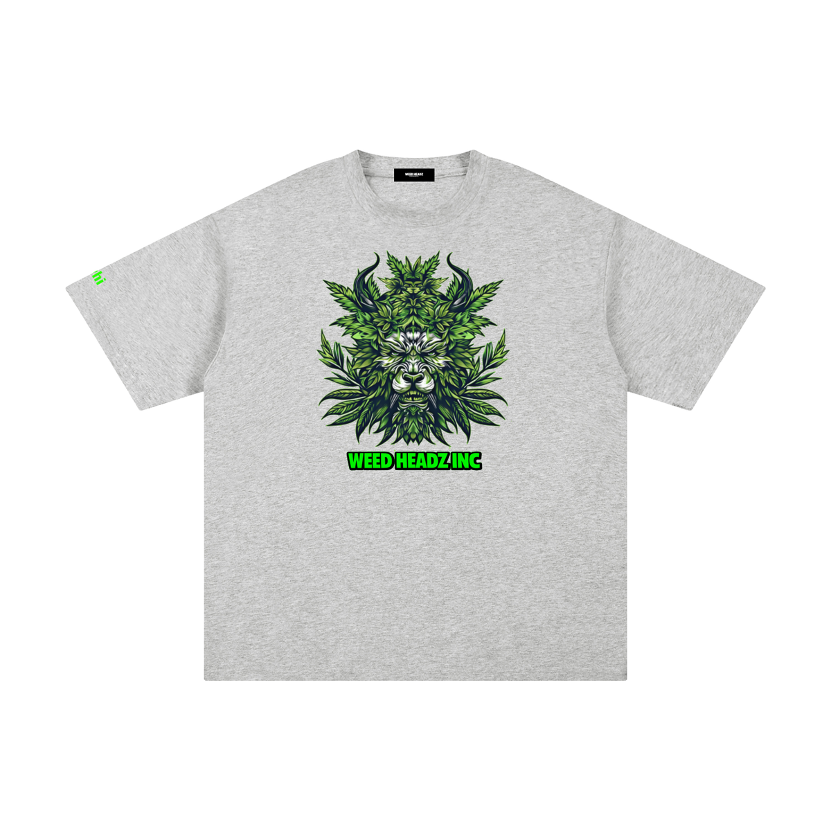 WHI Men's Monster Green Cotton T-Shirt