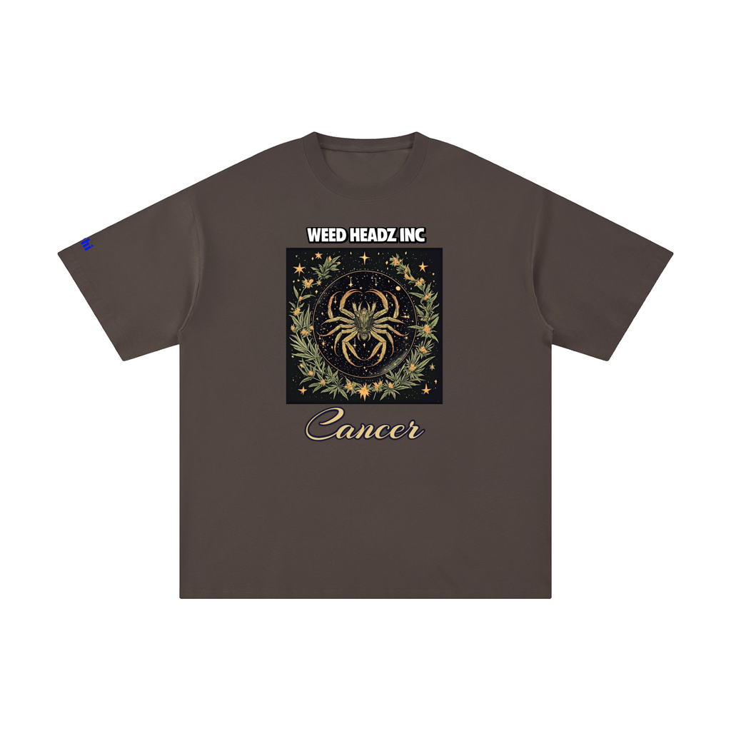 WHI Men's Zodiac Cancer Cotton T-Shirt