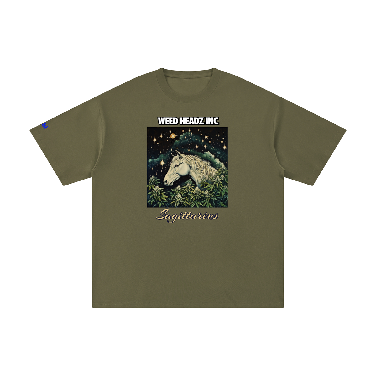 WHI Men's Zodiac Sagittarius Cotton T-Shirt