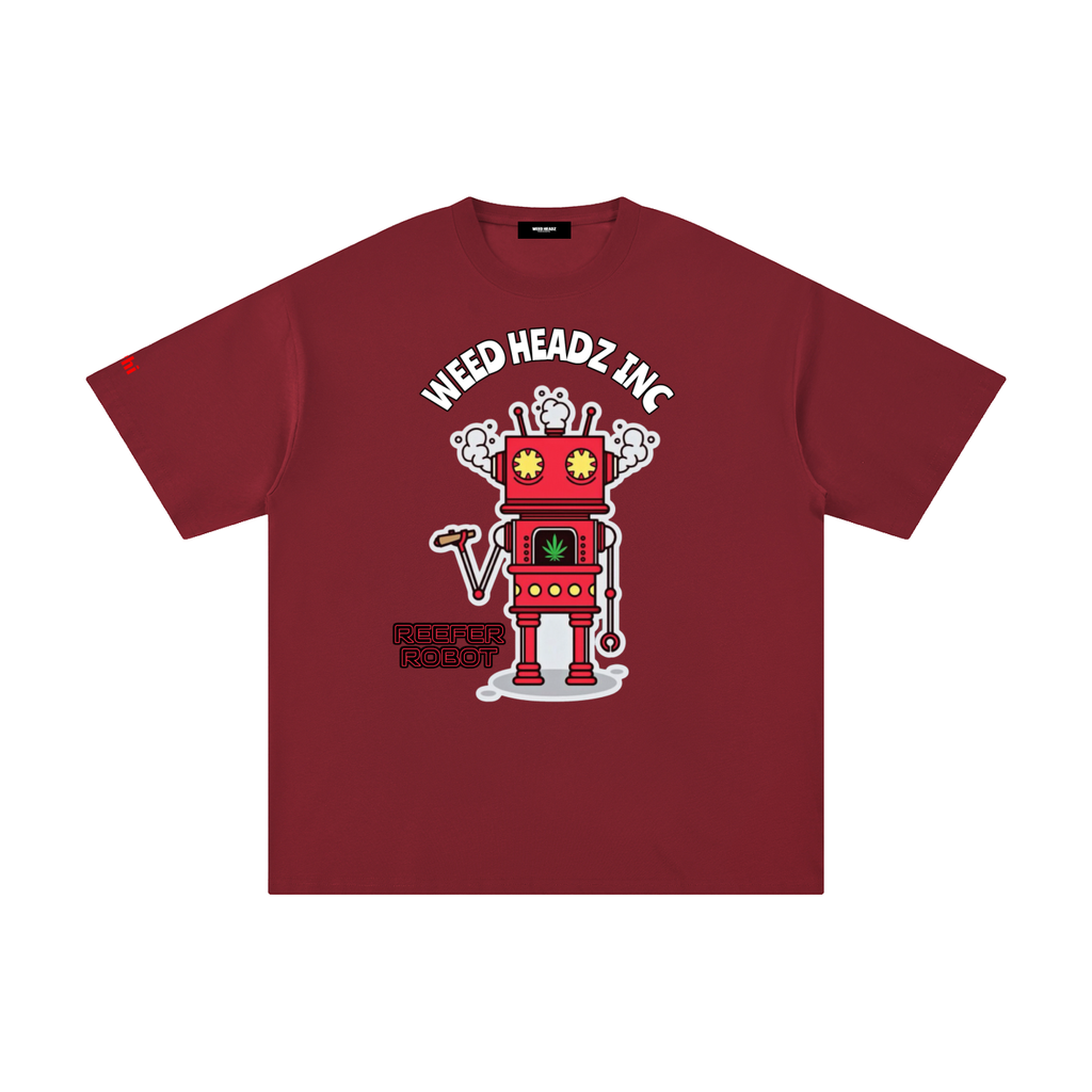 WHI Men's Reefer Robot Cotton T-Shirt