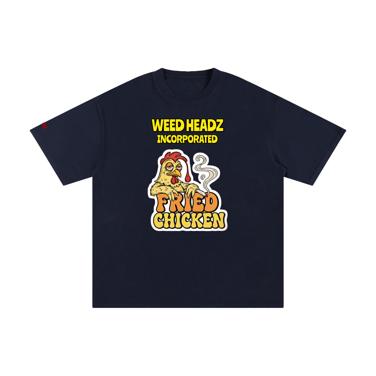 WHI Men's Fried Chicken Cotton T-Shirt