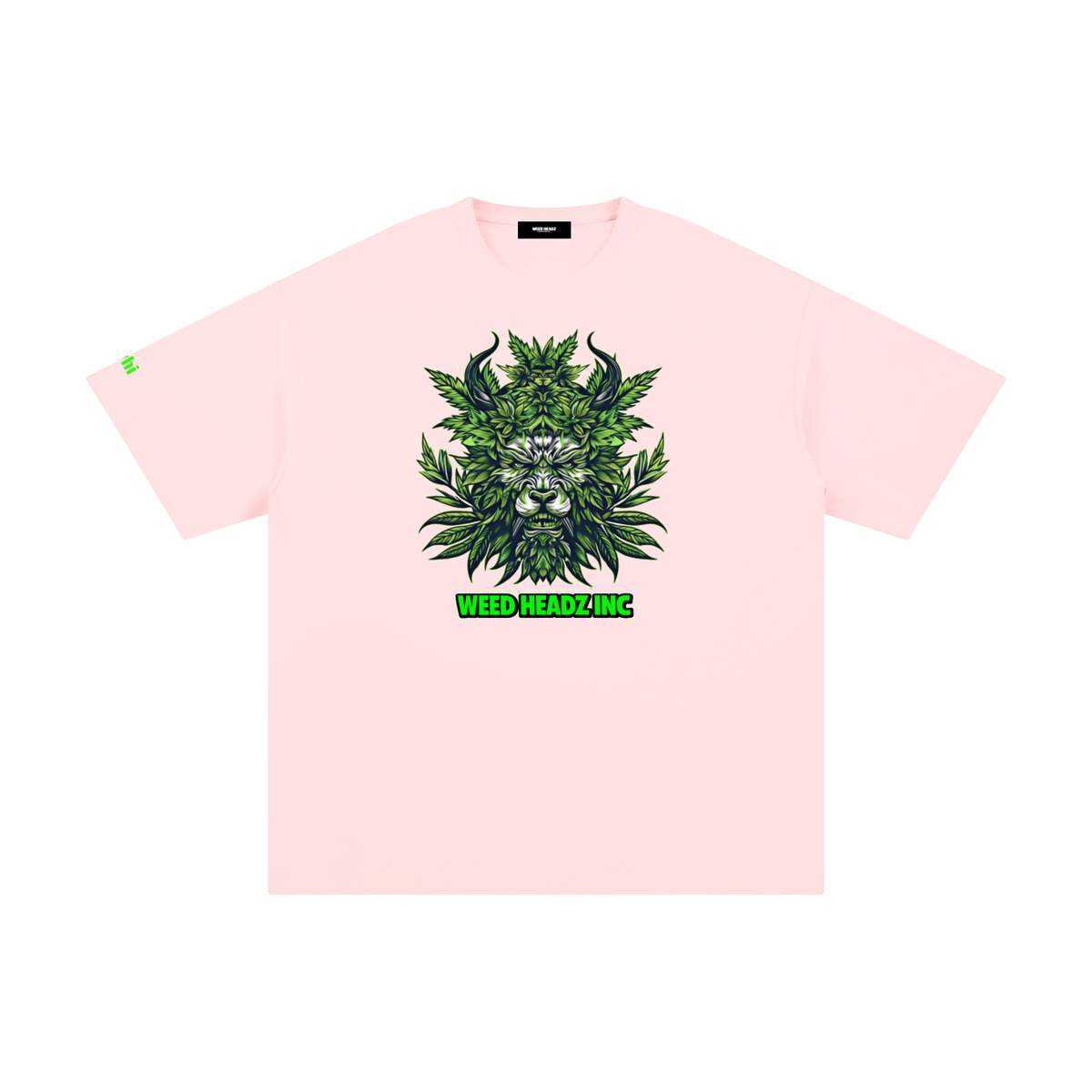 WHI Men's Monster Green Cotton T-Shirt