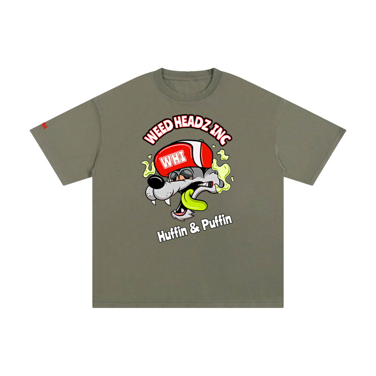 WHI Men's Huffin & Puffin Cotton T-Shirt
