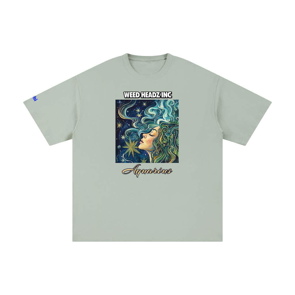 WHI Men's Zodiac Aquarius Cotton T-Shirt