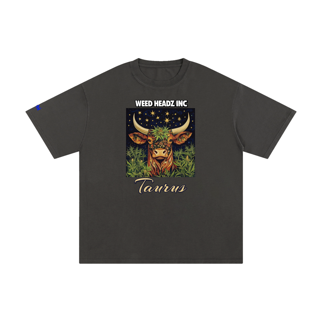 WHI Men's Zodiac Taurus Cotton T-Shirt