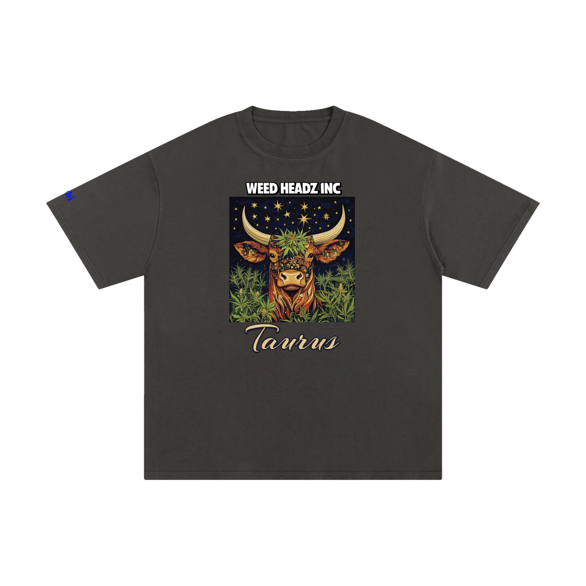 WHI Men's Zodiac Taurus Cotton T-Shirt