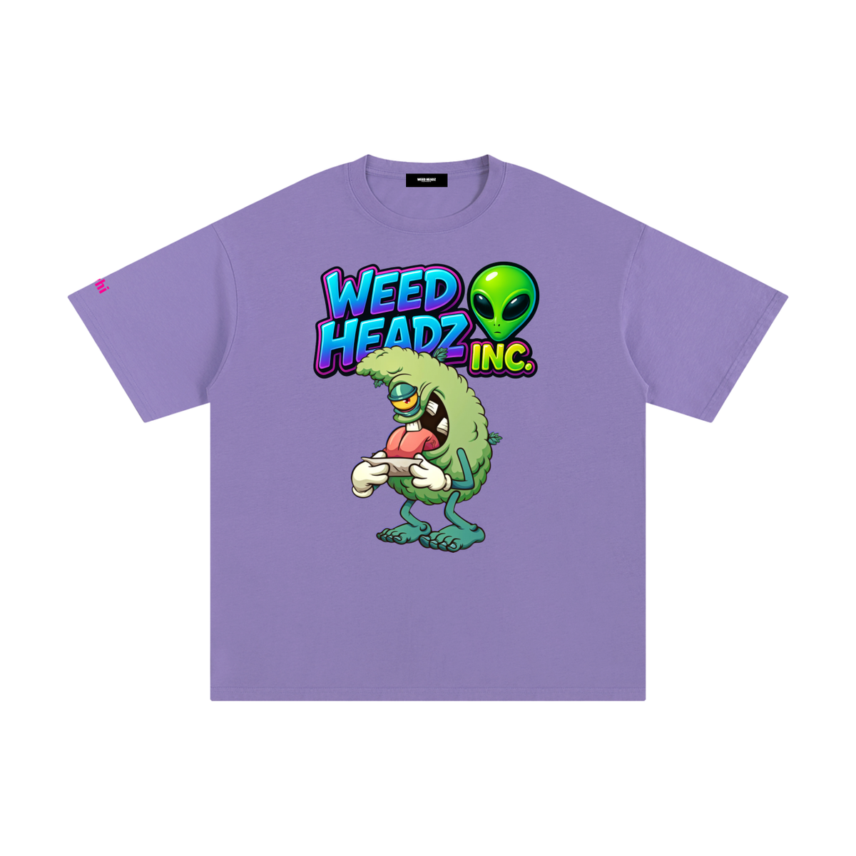 WHI Men's Alien Roll Up Cotton T-Shirt
