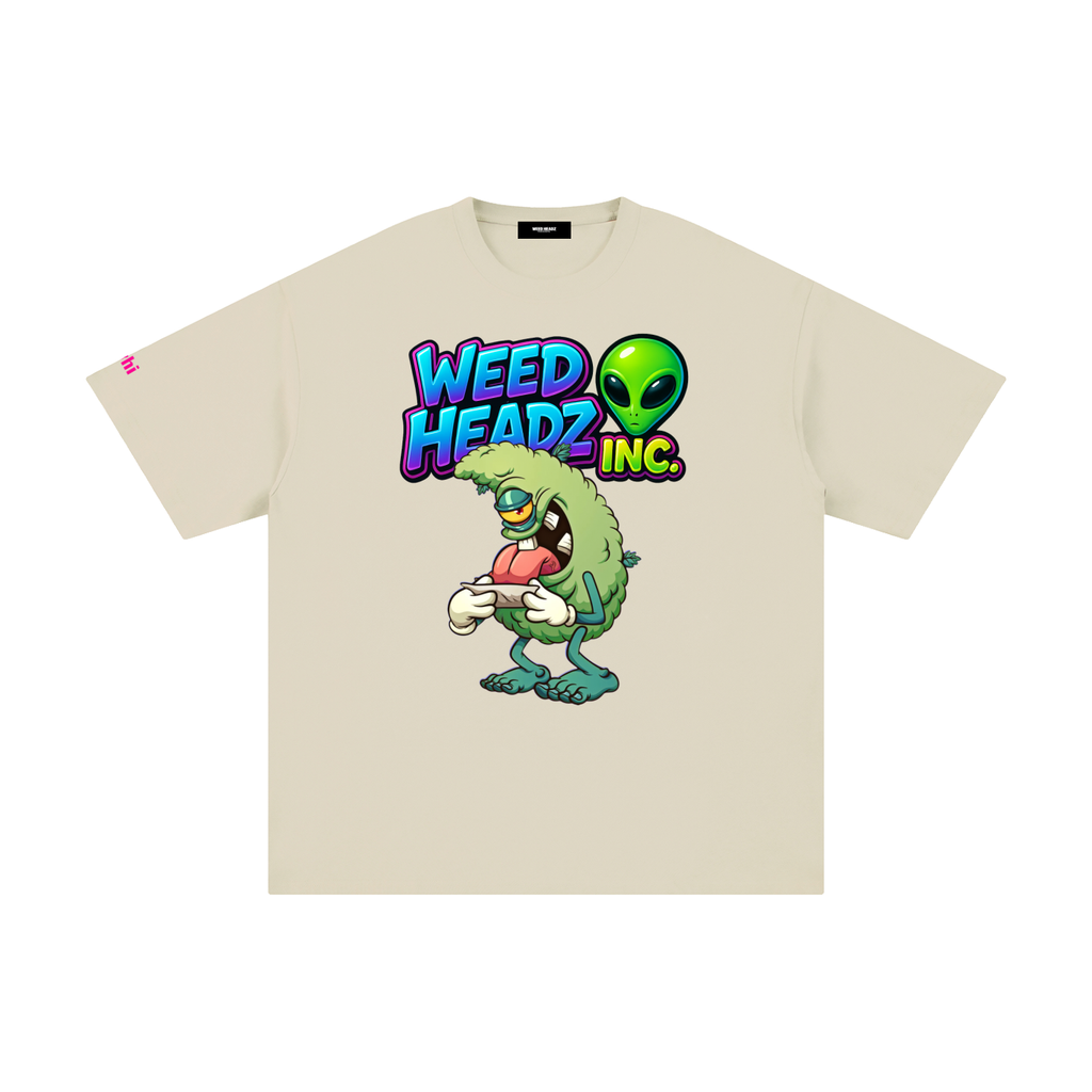 WHI Men's Alien Roll Up Cotton T-Shirt